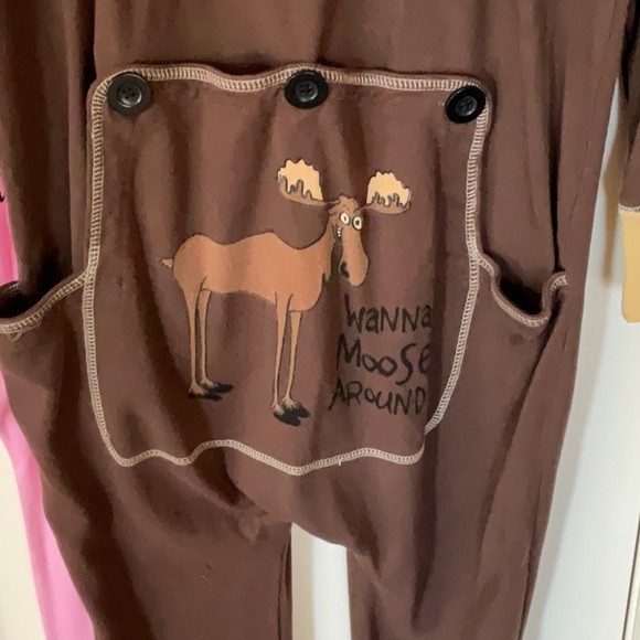 His & her one piece pj’s. Perfect for the winter season or Christmas gifts. - Picture 6 of 6